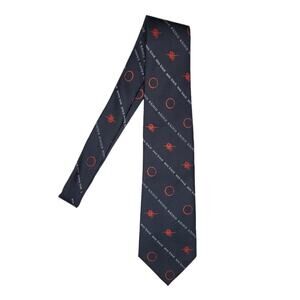 Red Knot Radius Men's Necktie Designed Exclusively Percept Brands Rare HTF Tie